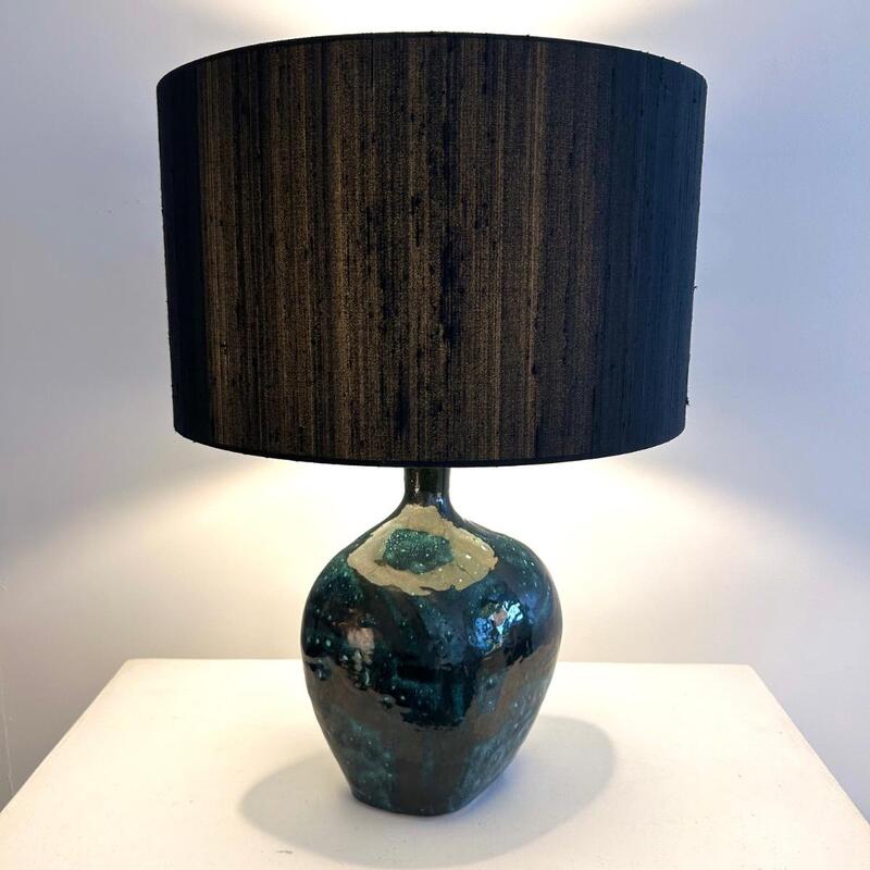 PIED DE LAMPE EN CERAMIQUE